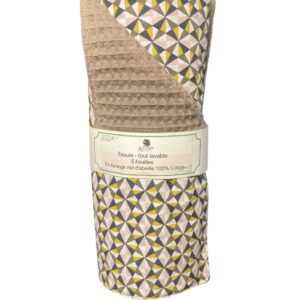 Essuie-tout-lavable 5 feuilles