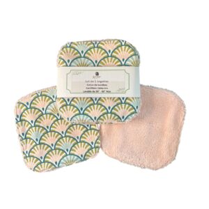 Lot de 5 lingettes lavable