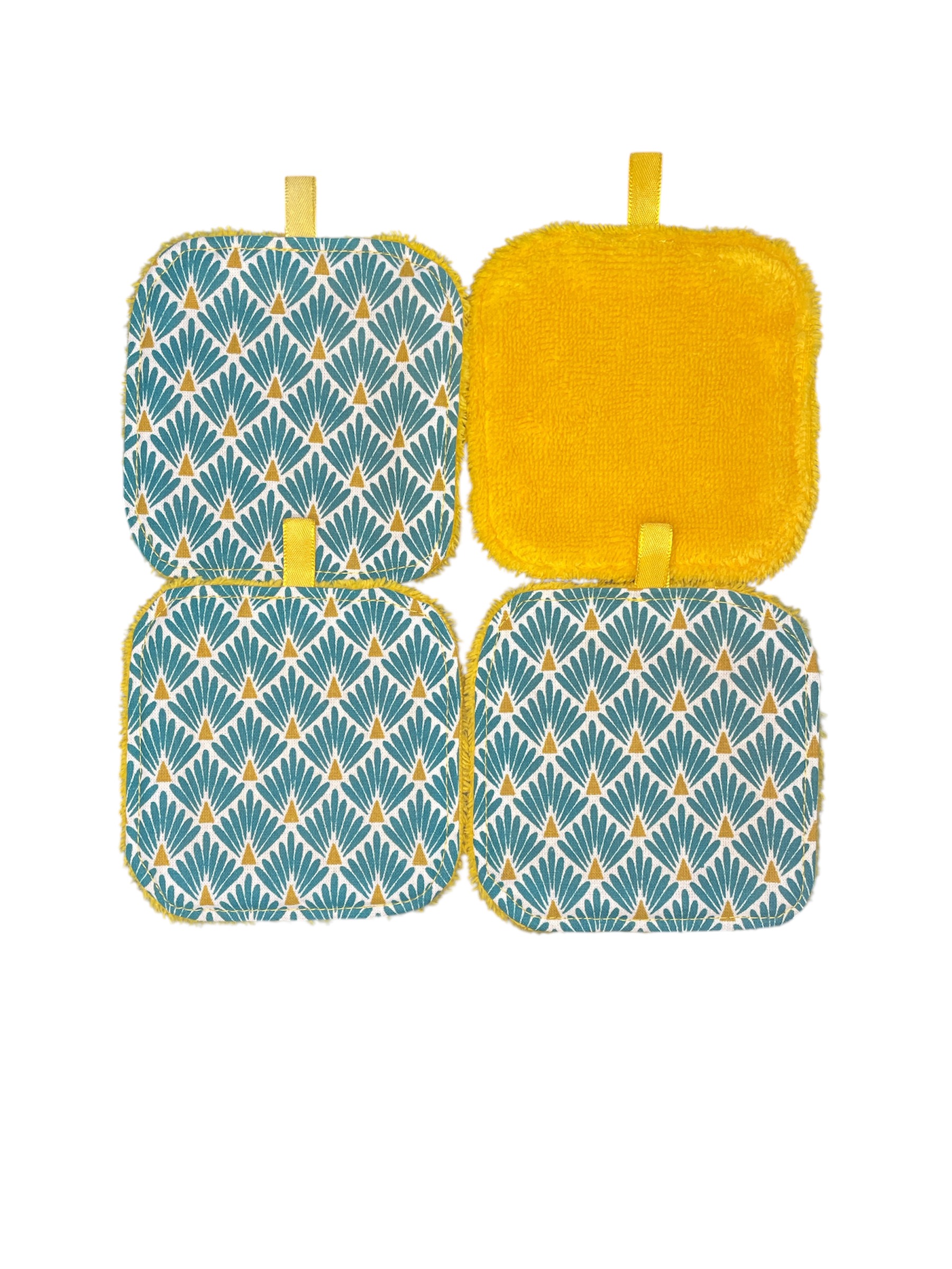 Lot de 4 lingettes lavables – Image 2