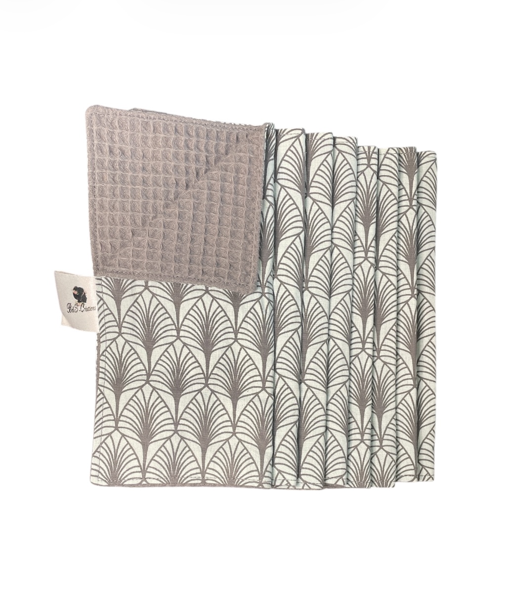 Essuie-tout lavable / Serviettes de table – Lot de 8 feuilles