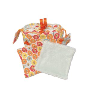 Pochon + 10 lingettes lavables