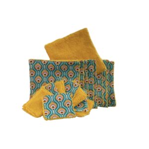 Lot démaquillage – 10 lingettes visage & 8 carrés démaquillants yeux